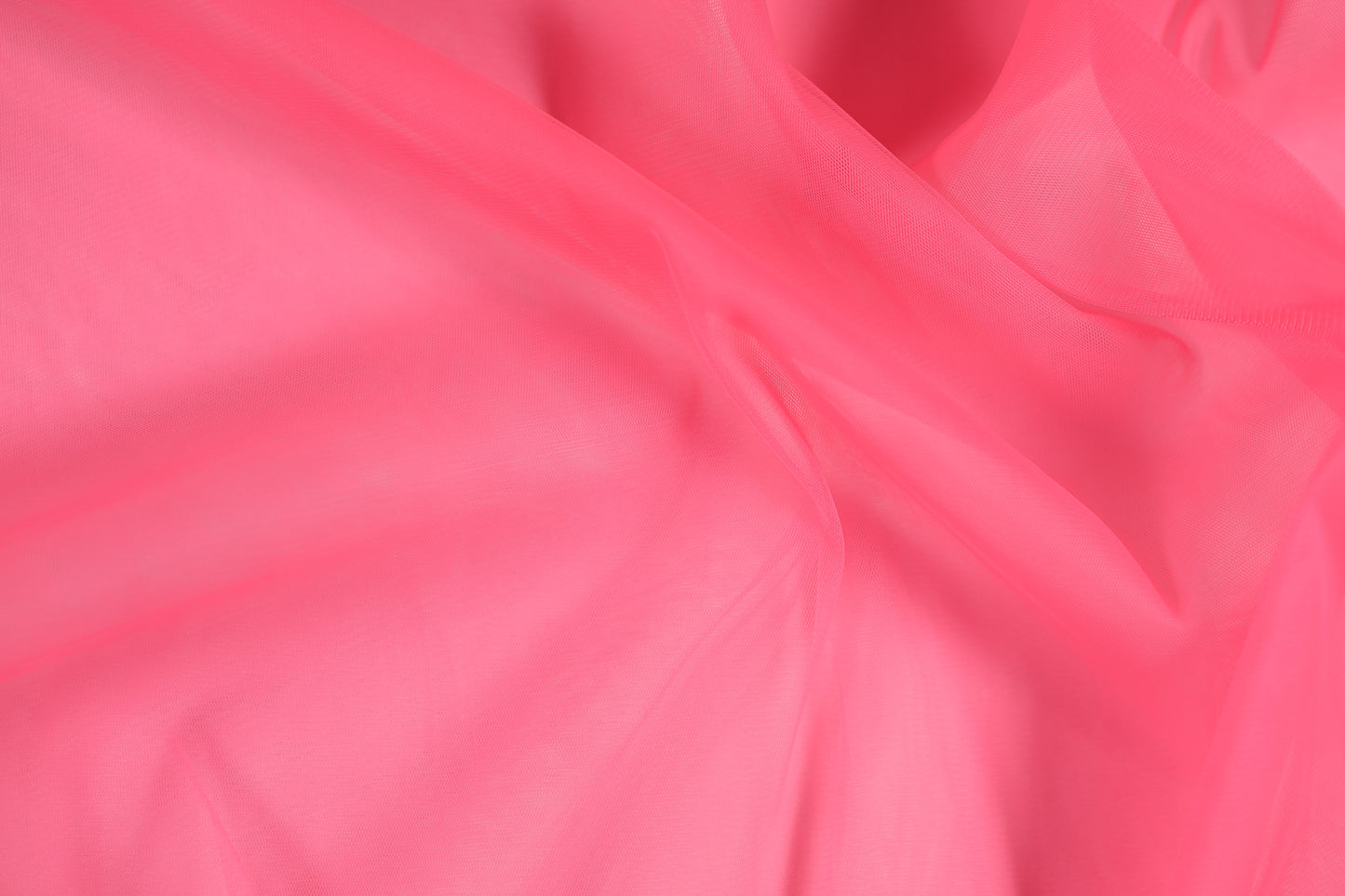 Transparenter Tüll in Pink für Deko & mehr