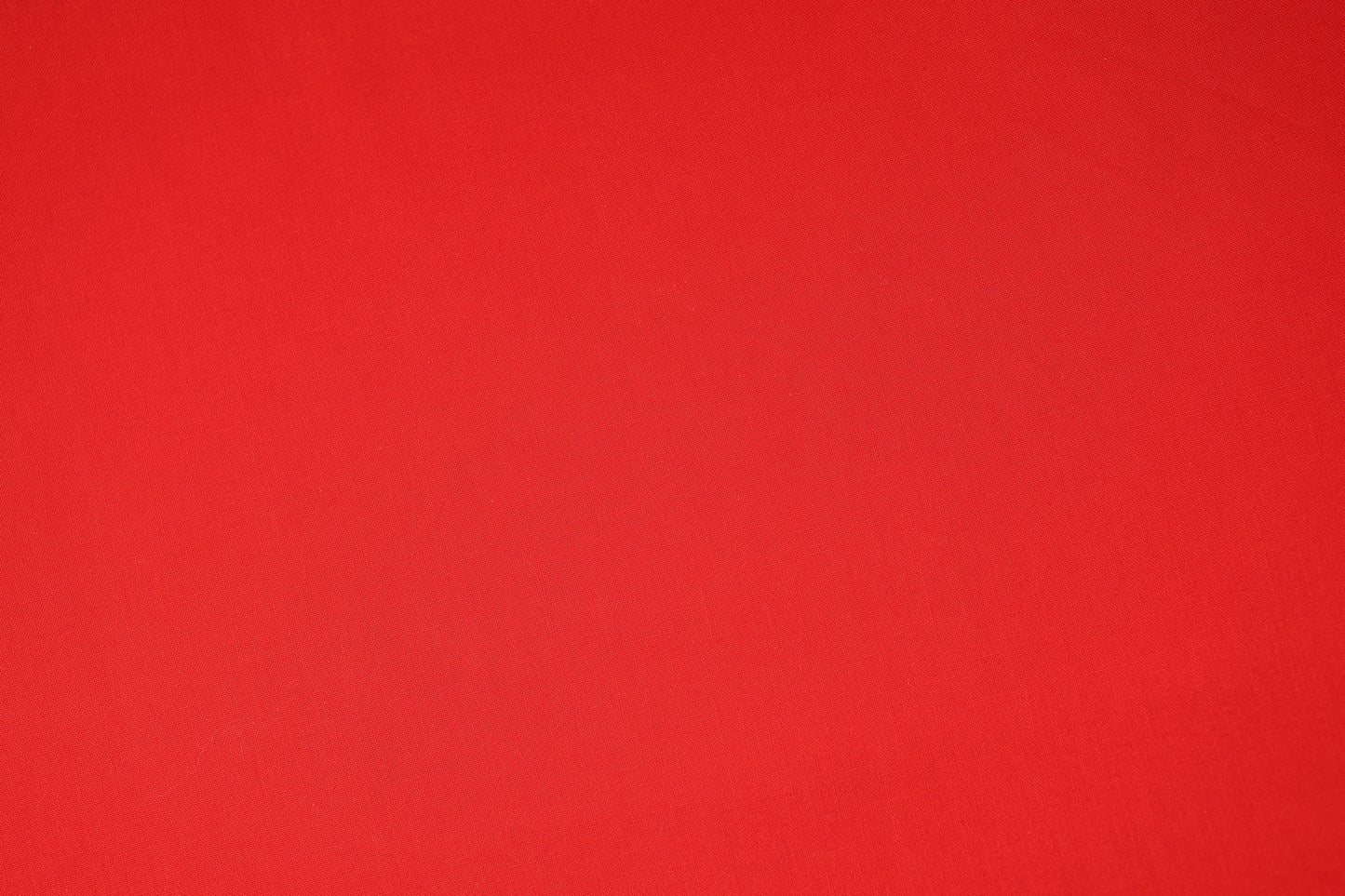 Einfarbiger Baumwollstoff in Signalrot – ideal für Kleidung, Accessoires und Dekoration