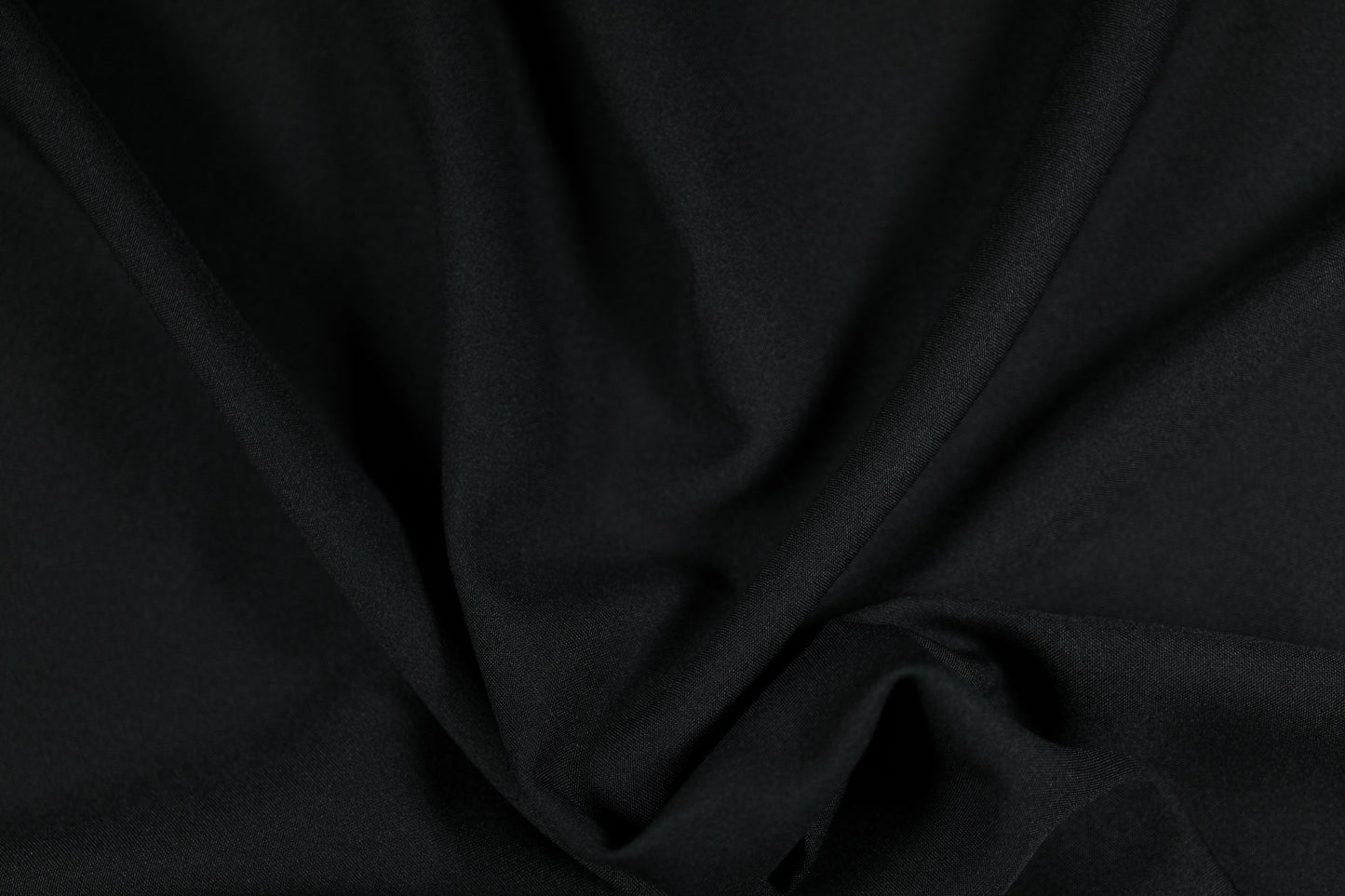 Polyester Panama Stoff in Schwarz – ideal für kreative Projekte und stilvolle Heimtextilien