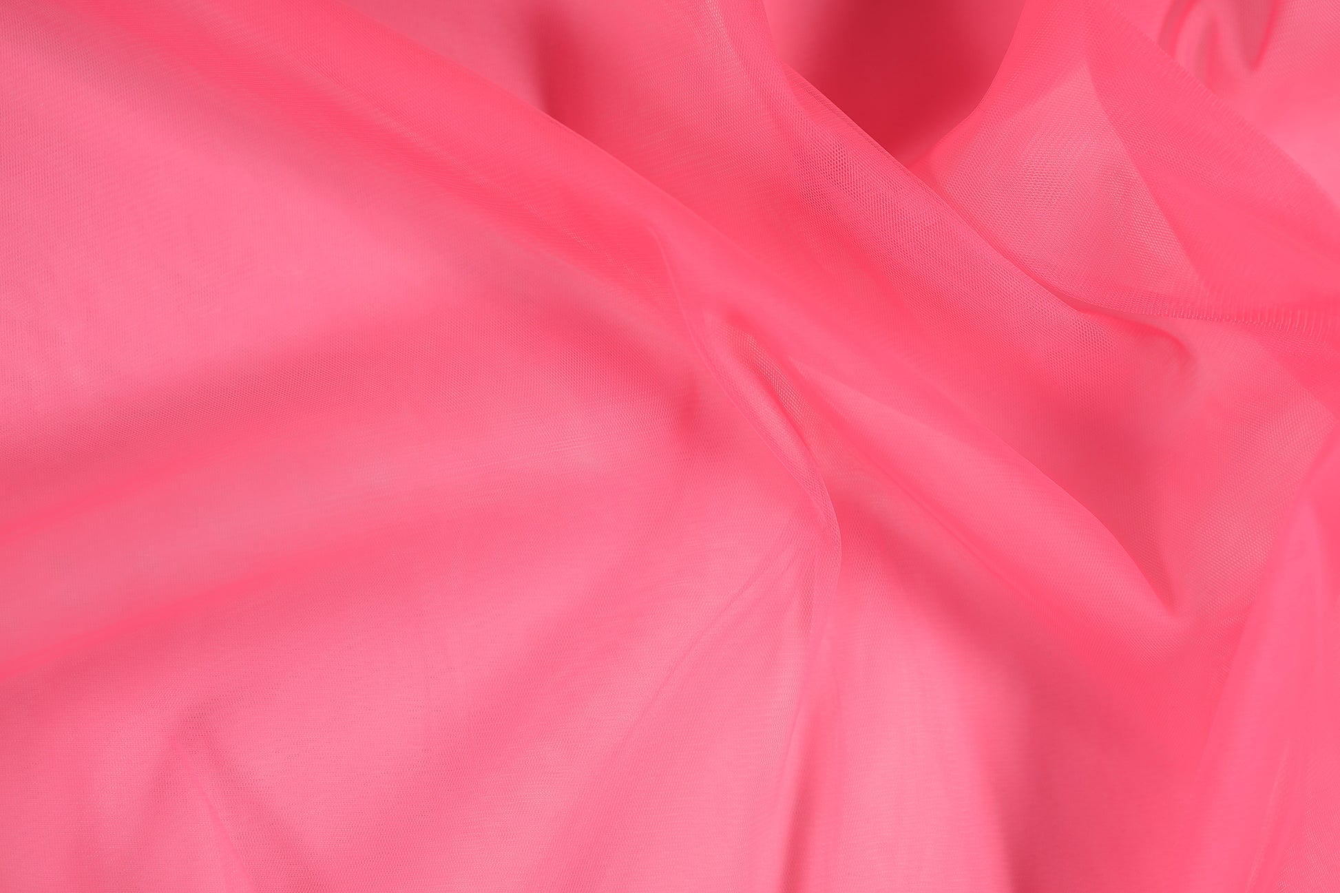 Transparenter Tüll in Pink für Deko & mehr