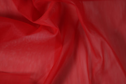 Tüll in Rot – ideal für Kleider & Röcke