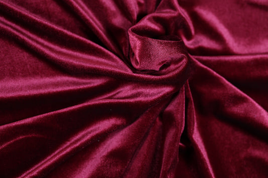 Samtstoff in Altrosa – ideal für feminine Kleidung