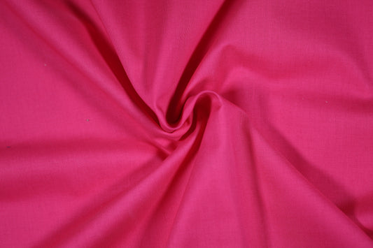 Baumwoll Stretchstoff in Fuchsia Pink – weich, elastisch und vielseitig verwendbar