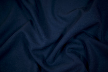 Sommerstoff in Marineblau mit Viskose