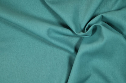 Leinengemisch Stoff in Türkisgrün – ideal für sommerliche Mode