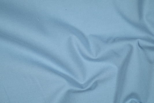 Canvasstoff in Himmelblau mit robuster Struktur