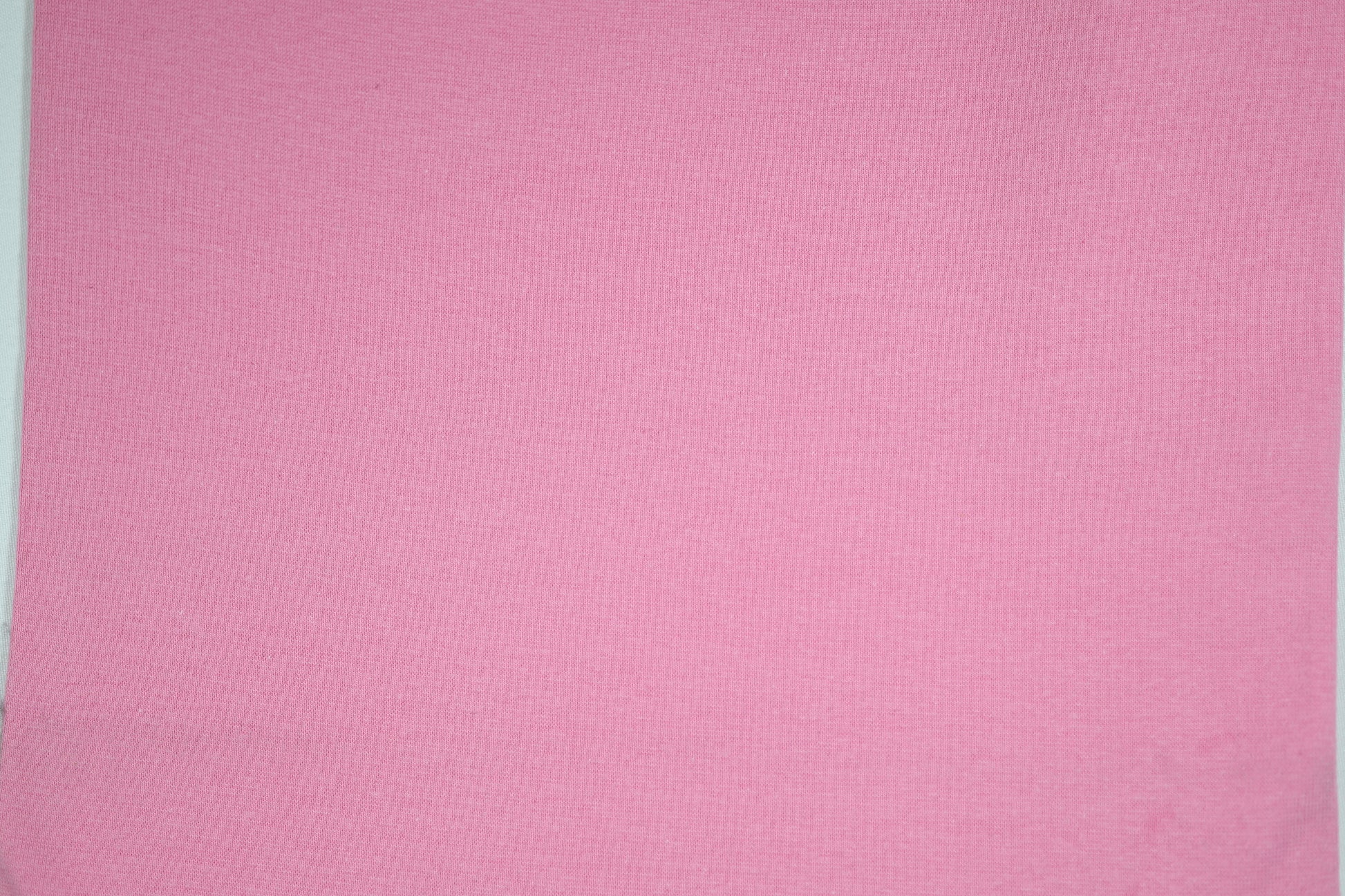 Rosa Bündchenstoff für Mädchenkleidung – elastisch und formstabil