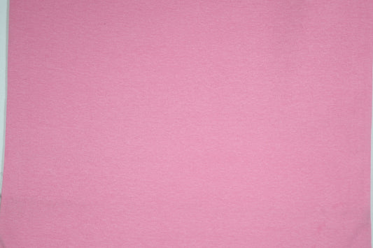 Rosa Bündchenstoff für Mädchenkleidung – elastisch und formstabil