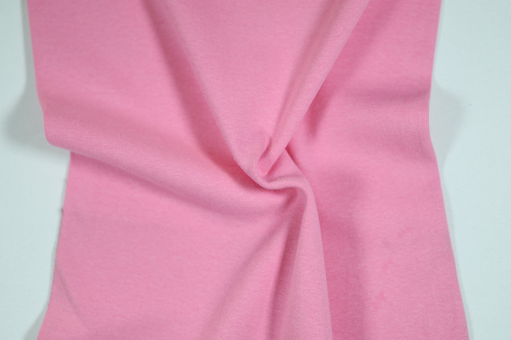 Rosa Bündchenstoff – elastisch und formstabil 34cm breit