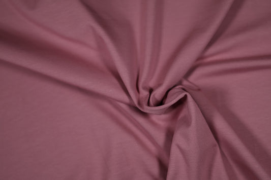 Altrosa Baumwolljersey – weich & elastisch für zarte Outfits