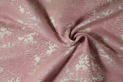 Hochwertiger Jacquardstoff Altrosa – für stilvolle Wohntextilien