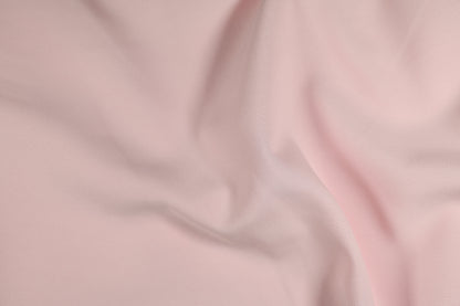 Polyester Panama Stoff in Blassrosa – weich und elegant