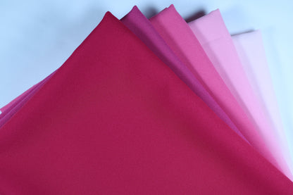 Farbpalette aller Panama Stoffe auf einen Blick – Rosa Töne