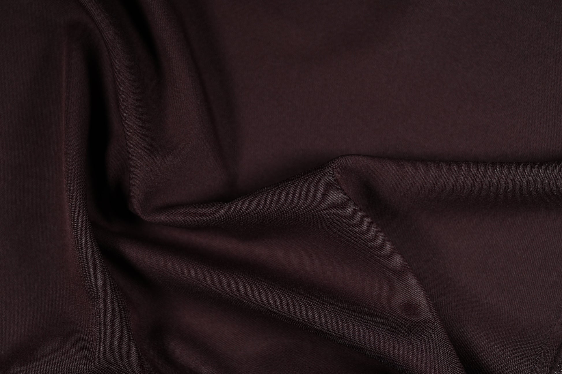 Hochwertiger Polyester Panama in Schokobraun – pflegeleicht und langlebig