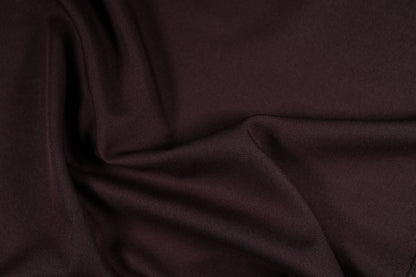 Hochwertiger Polyester Panama in Schokobraun – pflegeleicht und langlebig