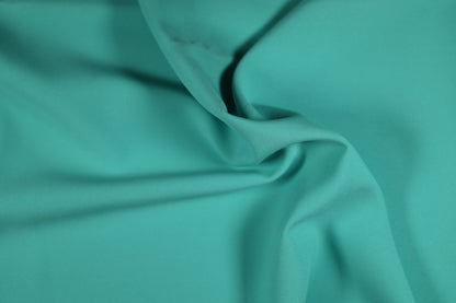 Polyester Panama Stoff in Smaragdgrün – ideal für kreative Projekte und stilvolle Heimtextilien