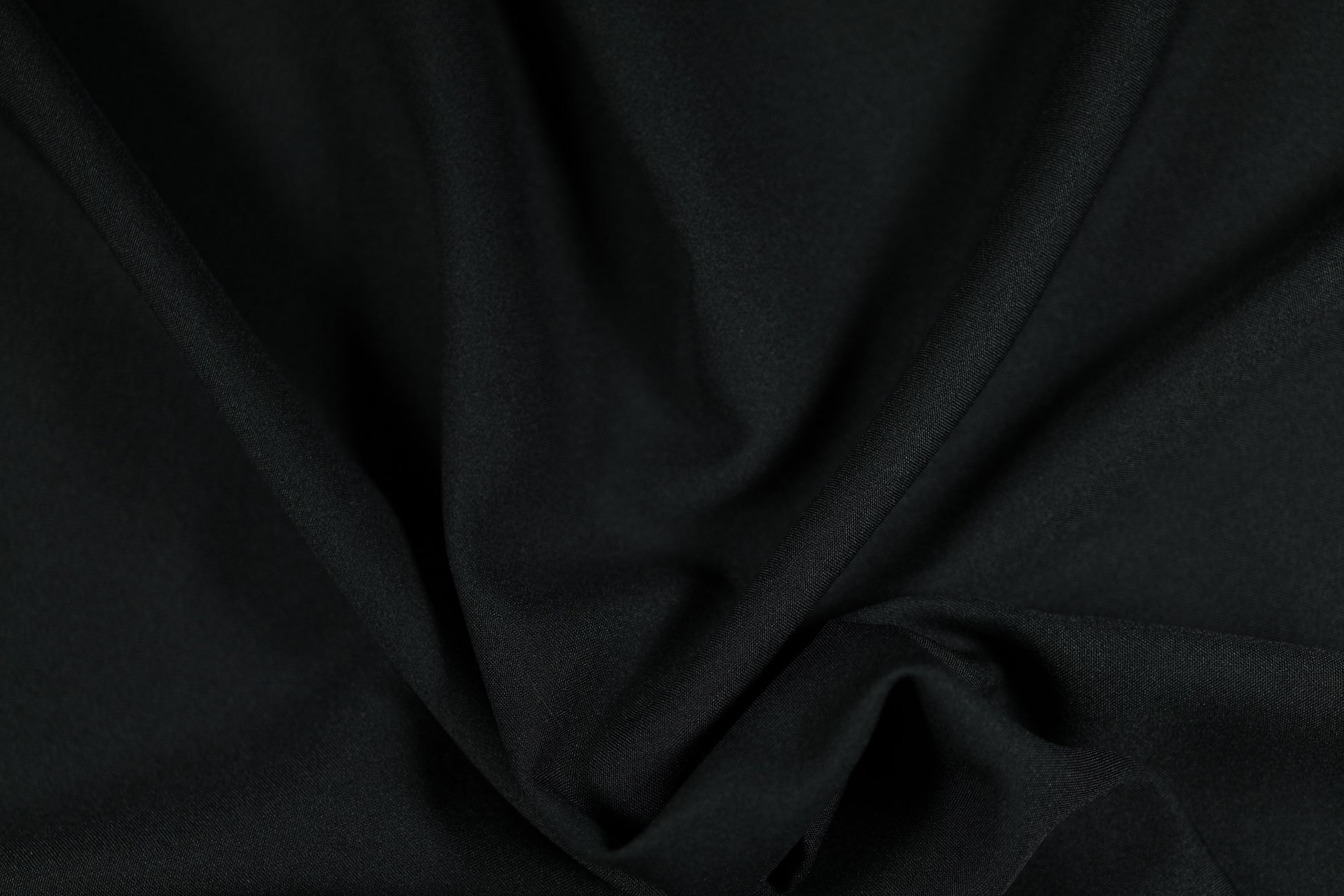 Polyester Panama Stoff in Schwarz – ideal für kreative Projekte und stilvolle Heimtextilien