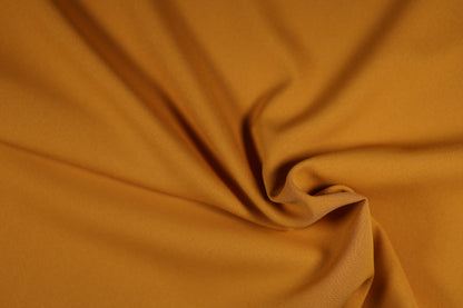 Polyester Panama Stoff in Senfgelb – ideal für kräftige Dekoakzente und kreative Projekte