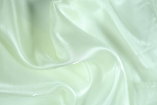 Organza Stoff cremeweiß glänzend transparent 140cm